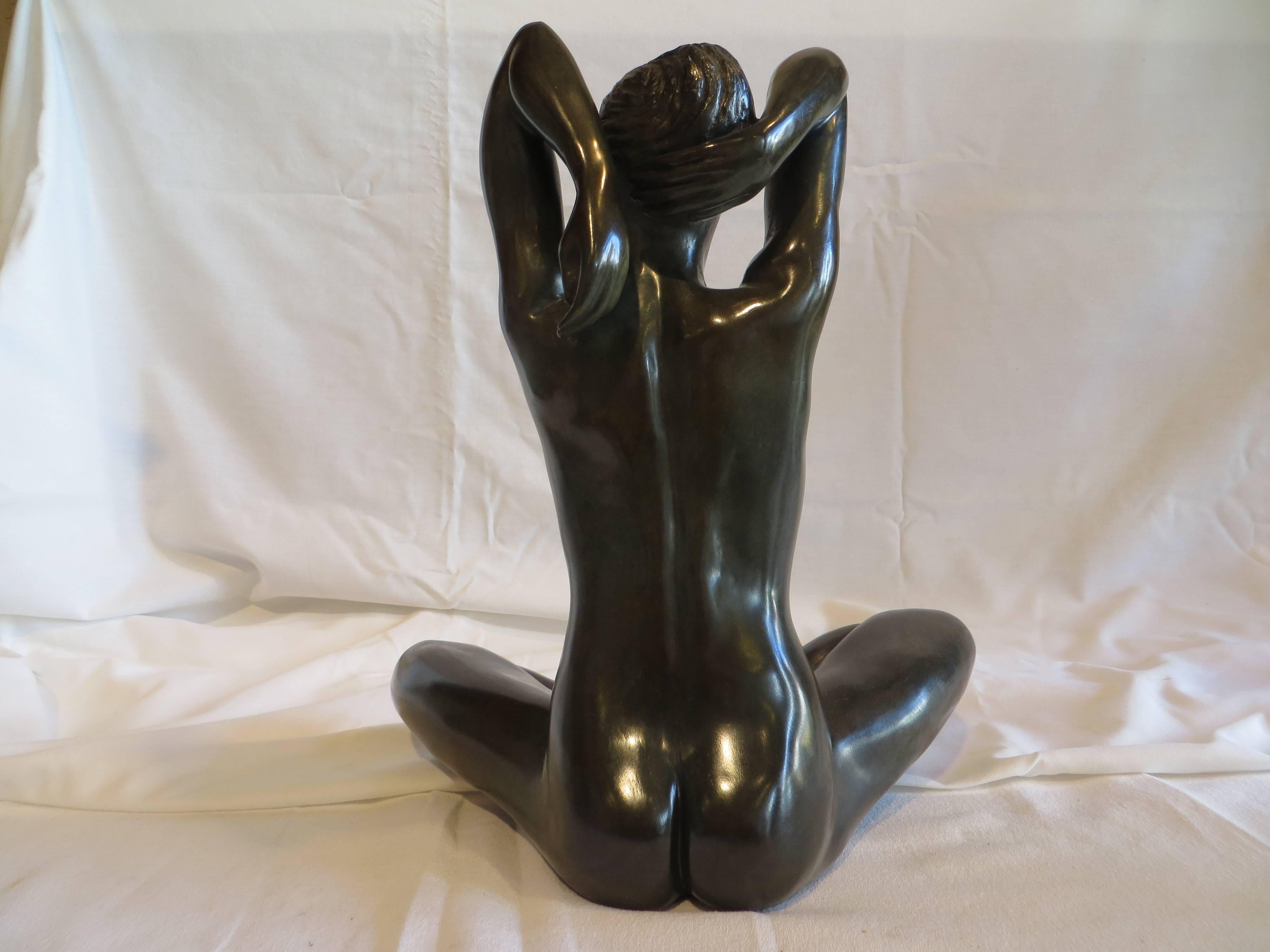 Géraldine - Géraldine - Postmoderne Sculpture par Patrick Brun