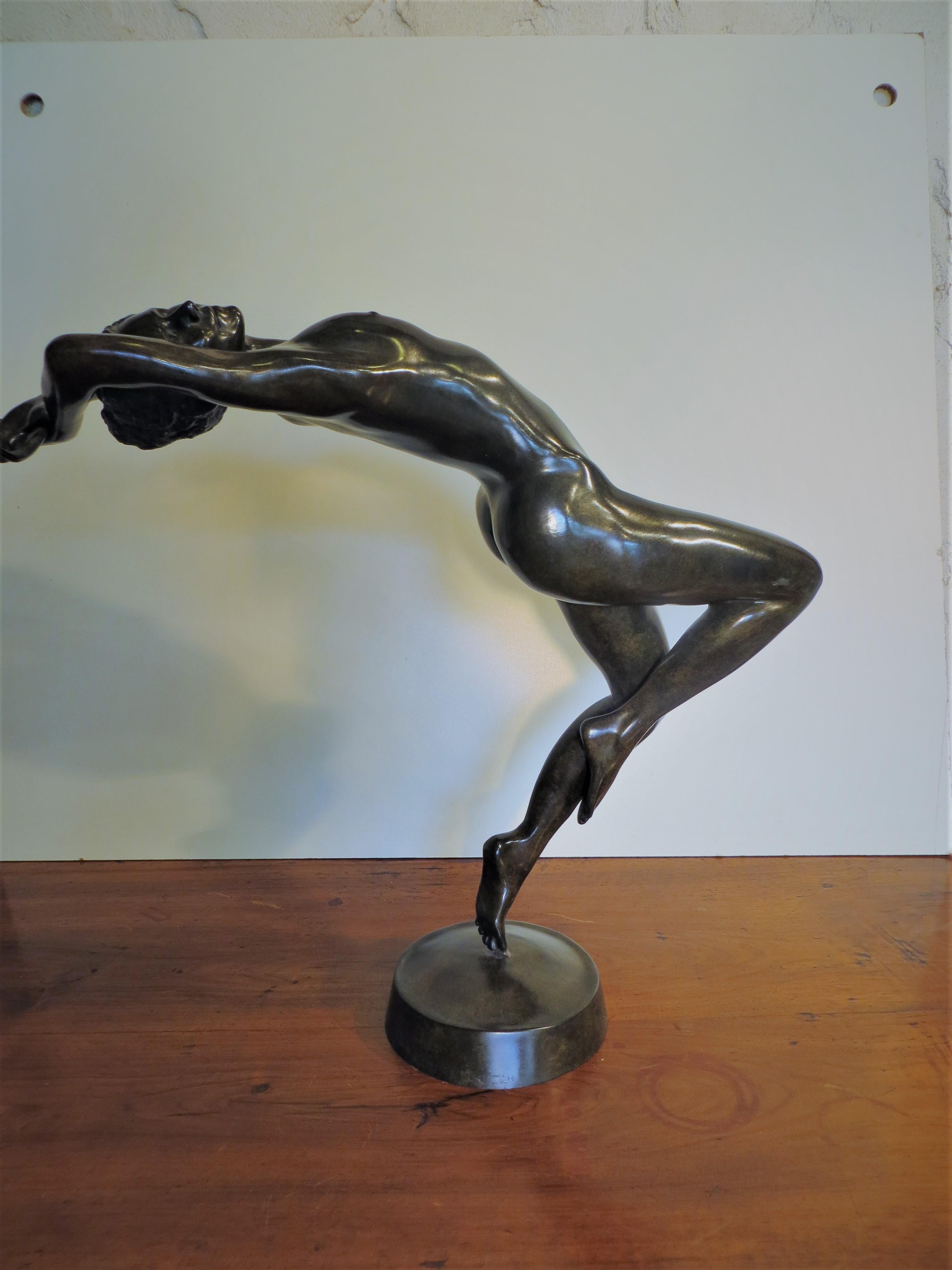 Patrick Brun Nude Sculpture - La Dance