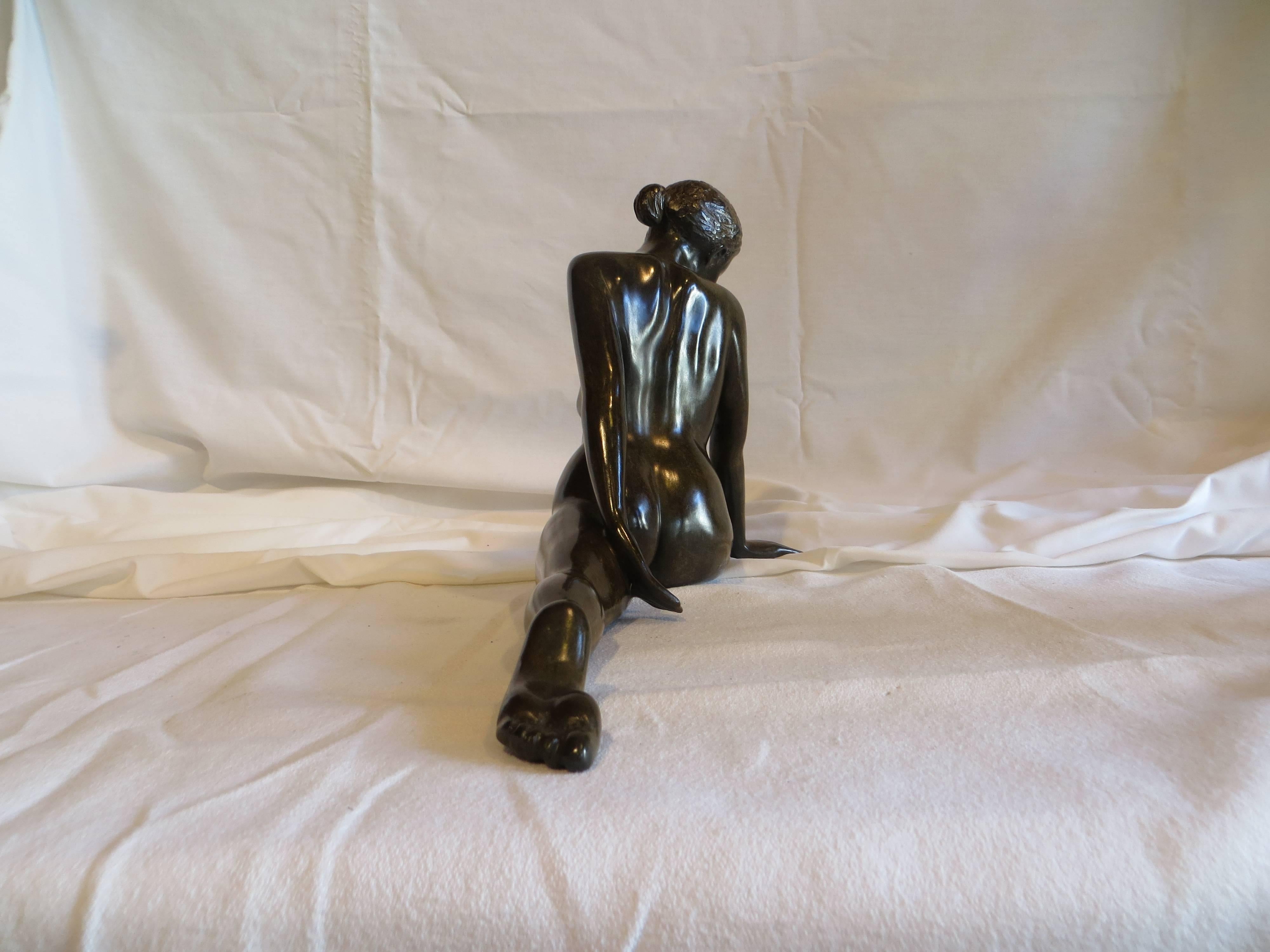 Gamba divisa - Sculpture Postmoderno di Patrick Brun