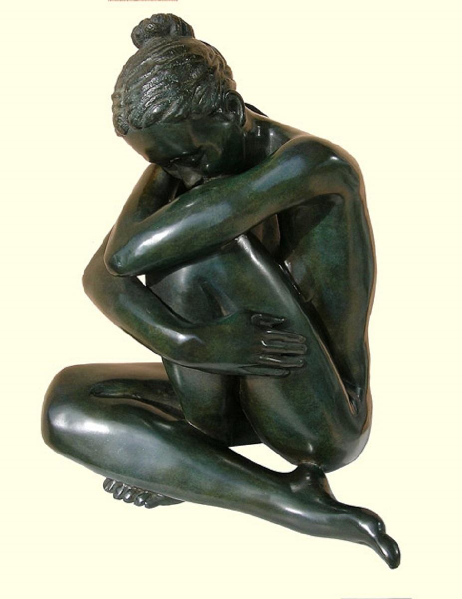 Figurative Sculpture Patrick Brun - Sabrina est une oeuvre de créateur