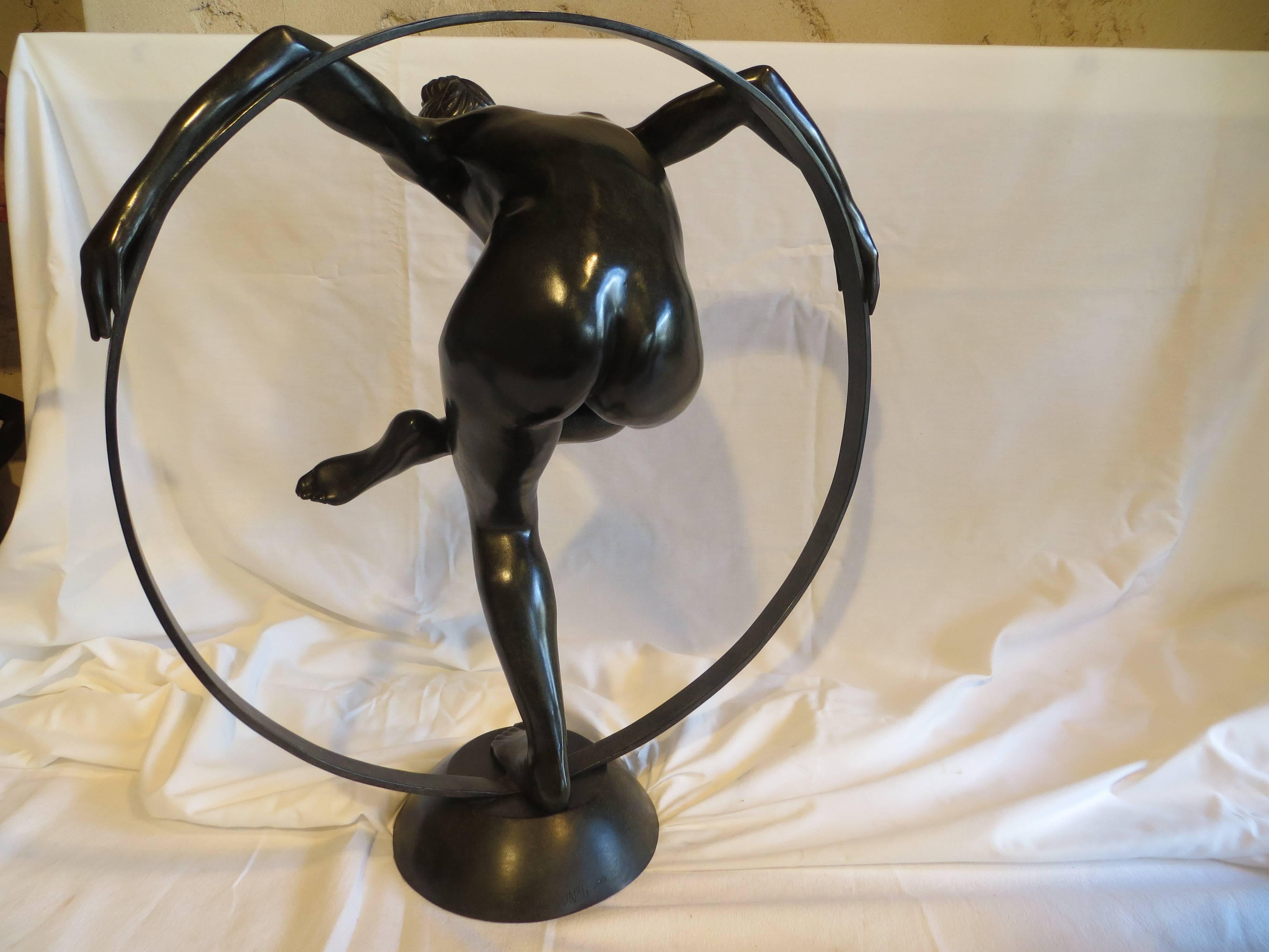 Abheben (Zeitgenössisch), Sculpture, von Patrick Brun