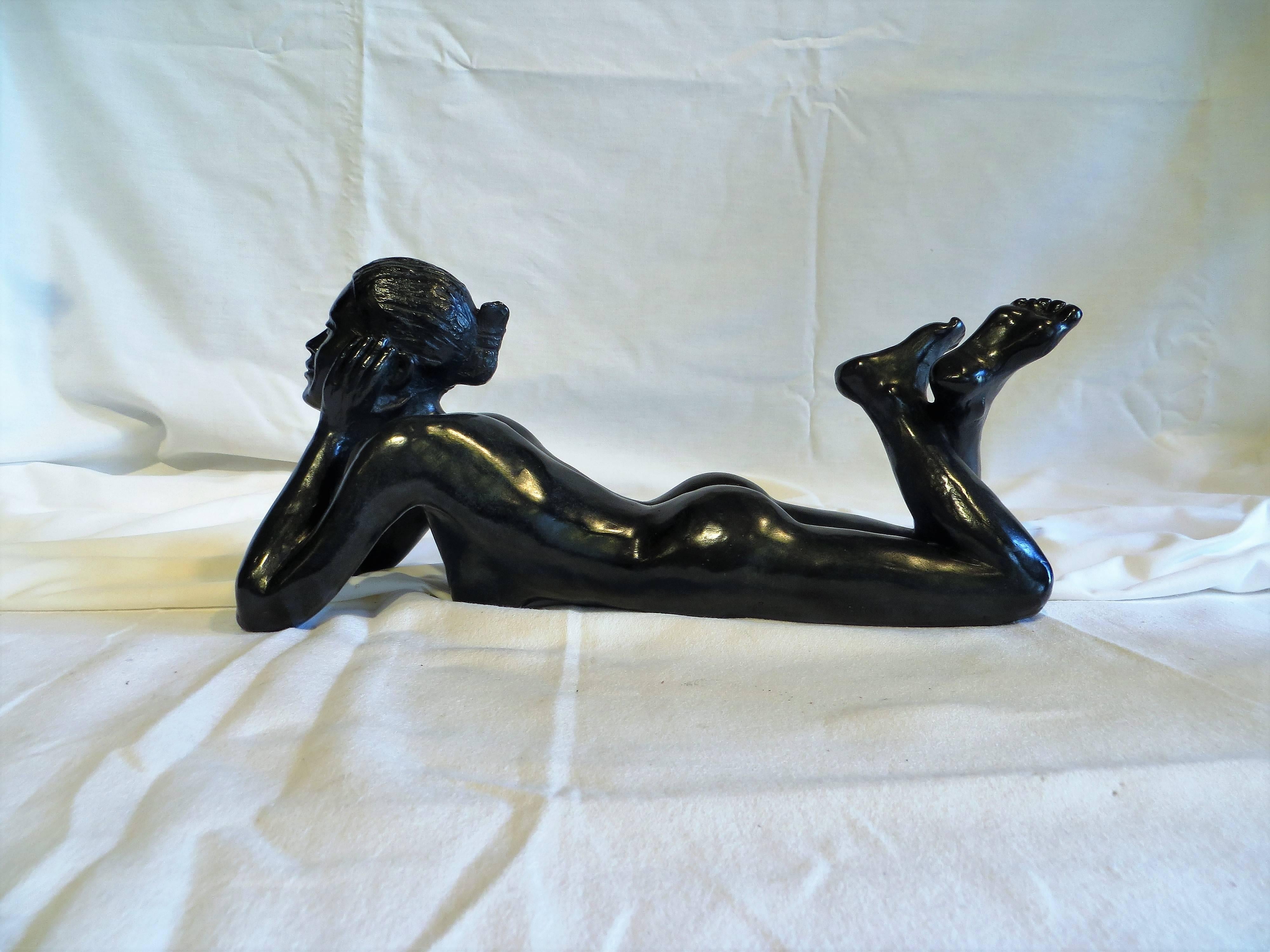 Nude Sculpture Patrick Brun - La plage