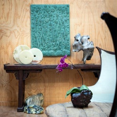 "Giardino di muschio 02" Pittura a tecnica mista