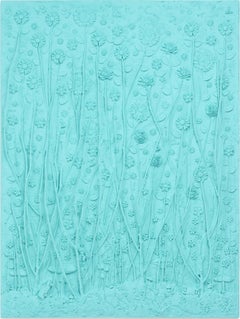 "Giardino Tiffany 01" Pittura a tecnica mista