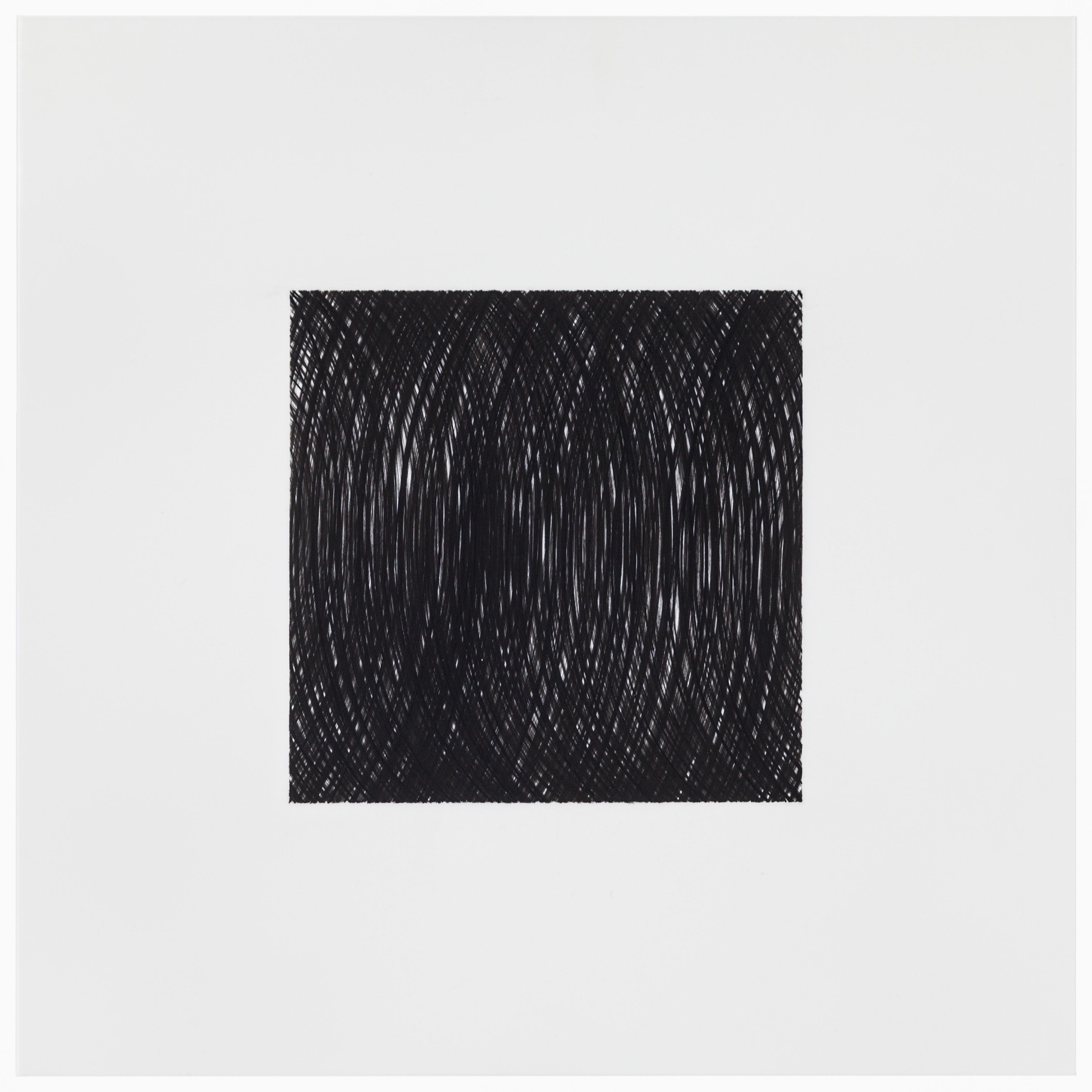 Patrick Carrara Black Ink on Mylar Drawings, Appearance Series, 2013 - 2015 For Sale 2