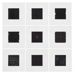 Encre noire sur dessins Mylar, série Appearance de Patrick Carrara, 2013 - 2015