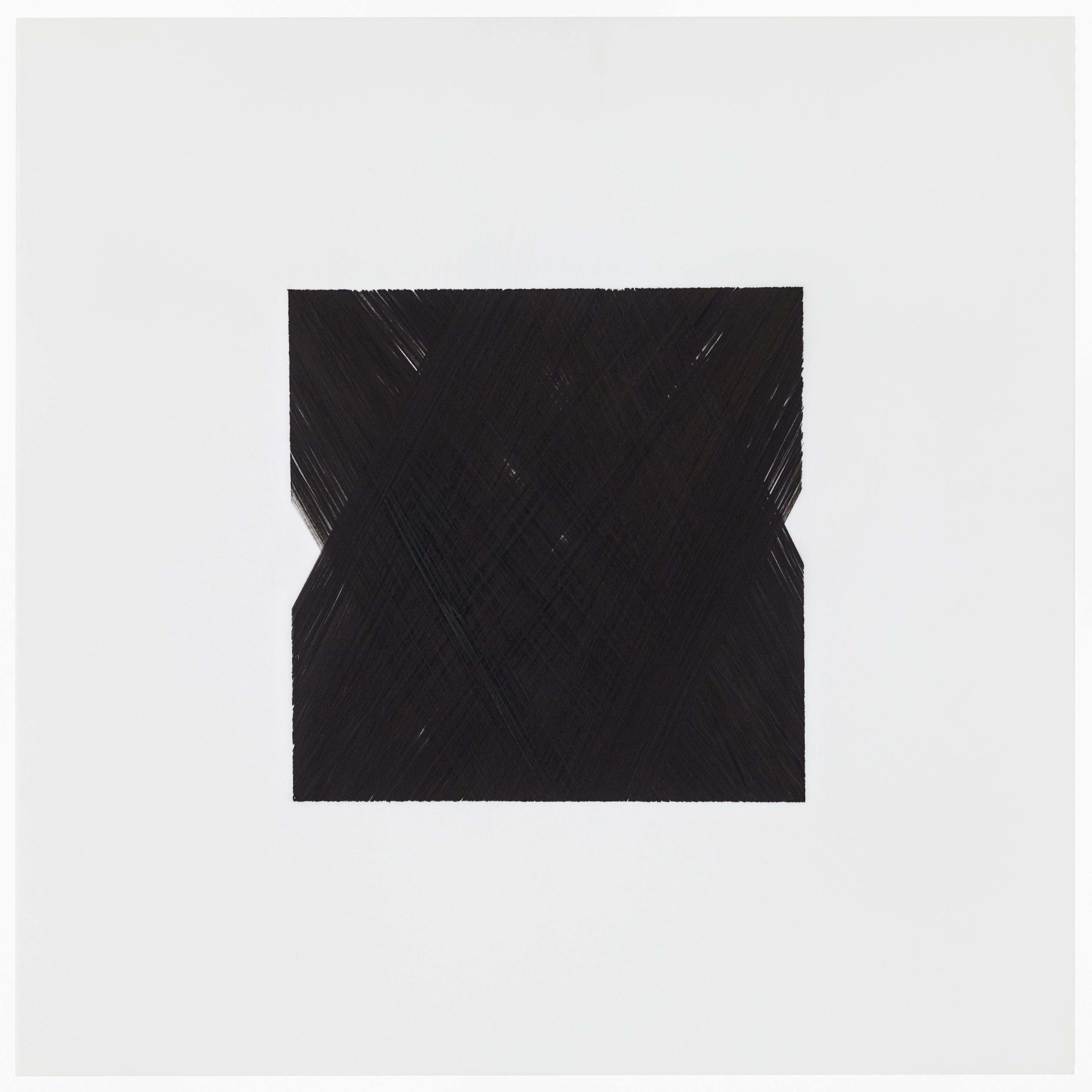 Modern Patrick Carrara Black Ink on Mylar Drawings, Appearance Series, 2013 - 2015 For Sale