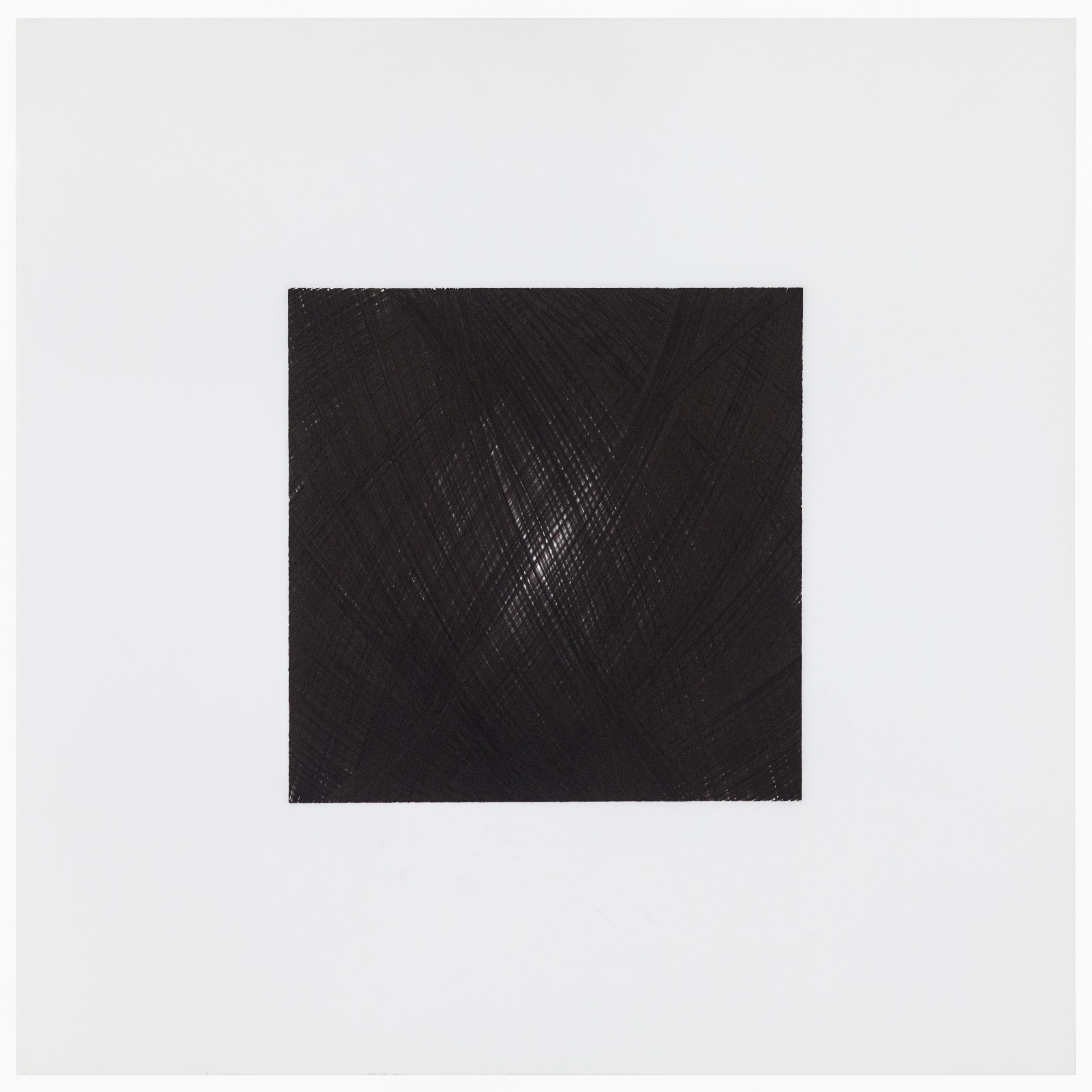 Hand-Painted Patrick Carrara Black Ink on Mylar Drawings, Appearance Series, 2013 - 2015 For Sale