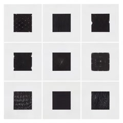 Patrick Carrara Tinta negra sobre Mylar Dibujos, Serie Apariencia, 2013 - 2015