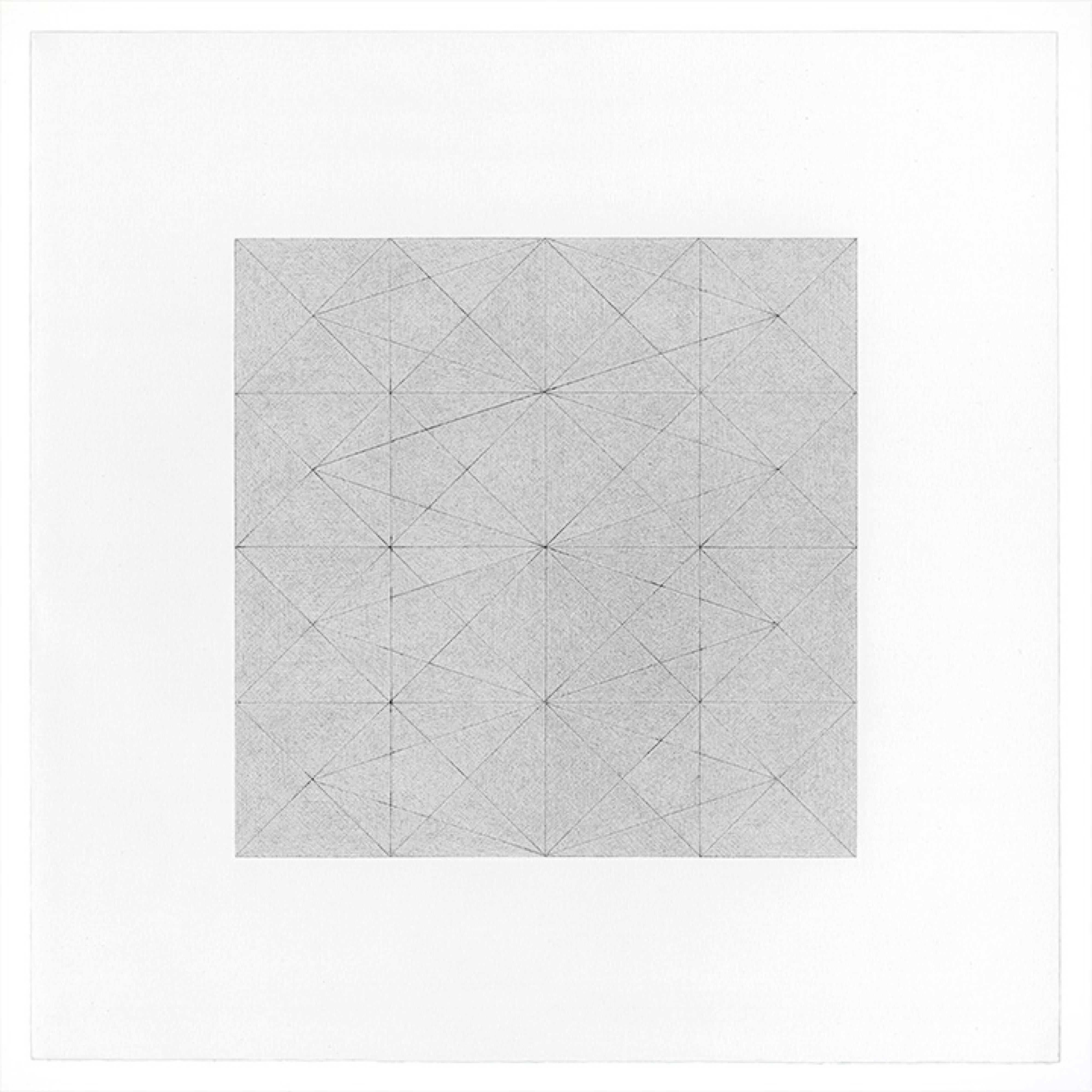 Modern Patrick Carrara Graphite on Magni Drawings, Garden of Silence Series, 2009 For Sale