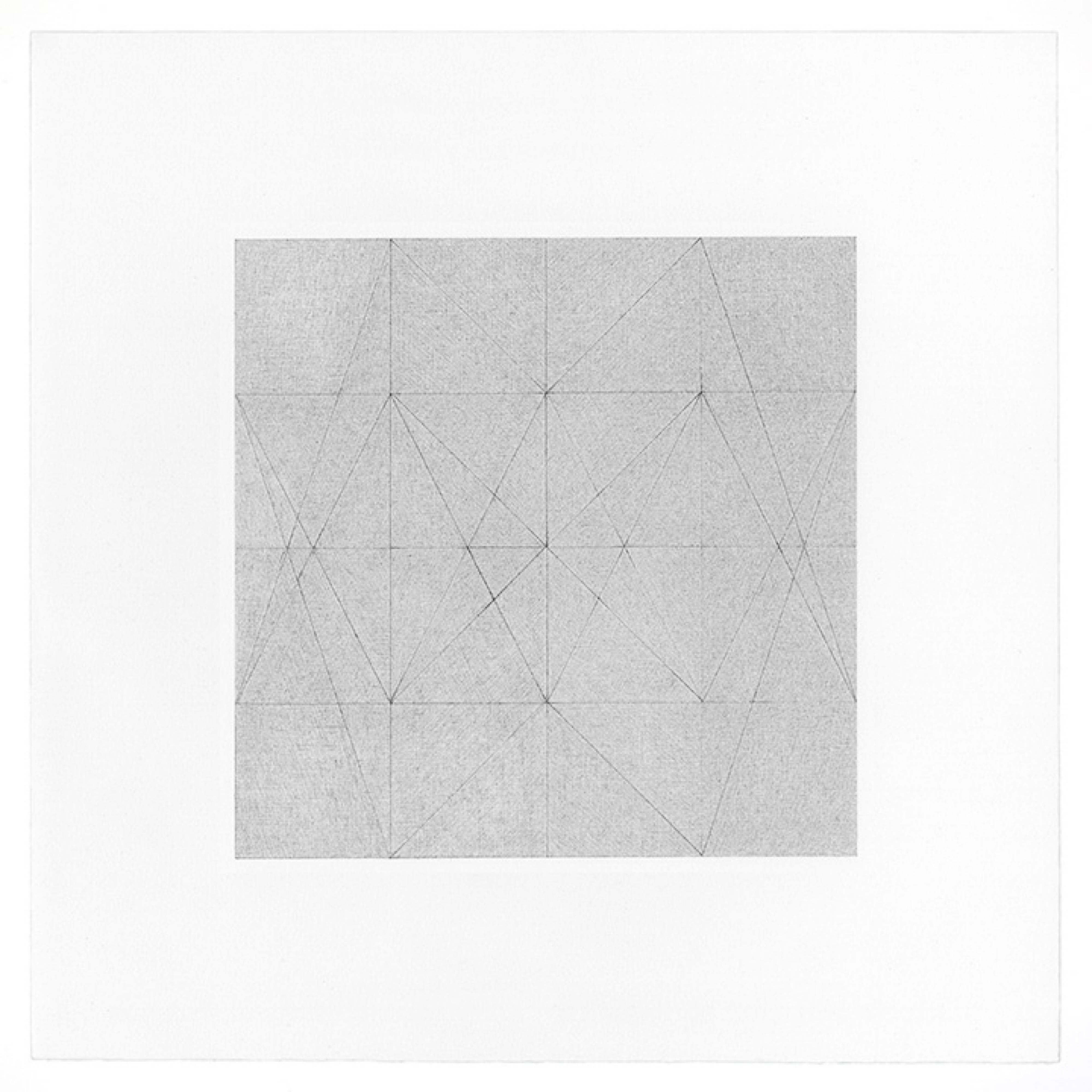 Contemporary Patrick Carrara Graphite on Magni Drawings, Garden of Silence Series, 2009 For Sale