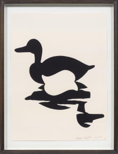 Duck -- Print, Screenprint, Nine London Birds by Patrick Caulfield