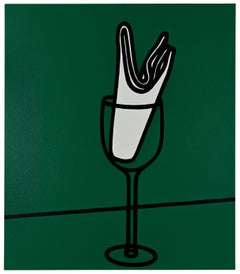 Her handkerchief swept me along the Rhine - Patrick Caulfield, Pop Art