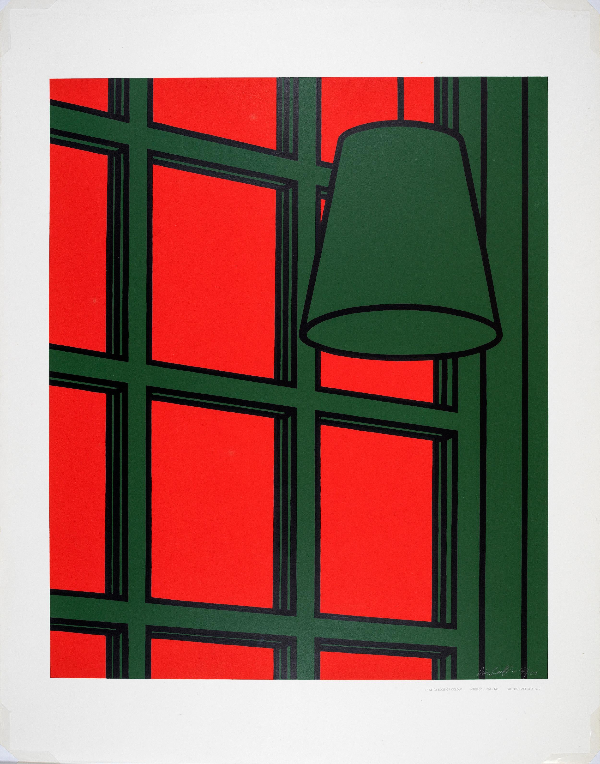 Patrick Caulfield Interior Evening Patrick Caulfield Pop Art Patrick Caulfield Interior Evening Patrick Caulfield Pop Art
