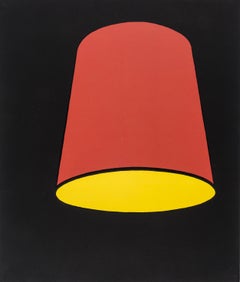 Lampshade -- Screen Print, Still Life, Pop Art by Patrick Caulfield