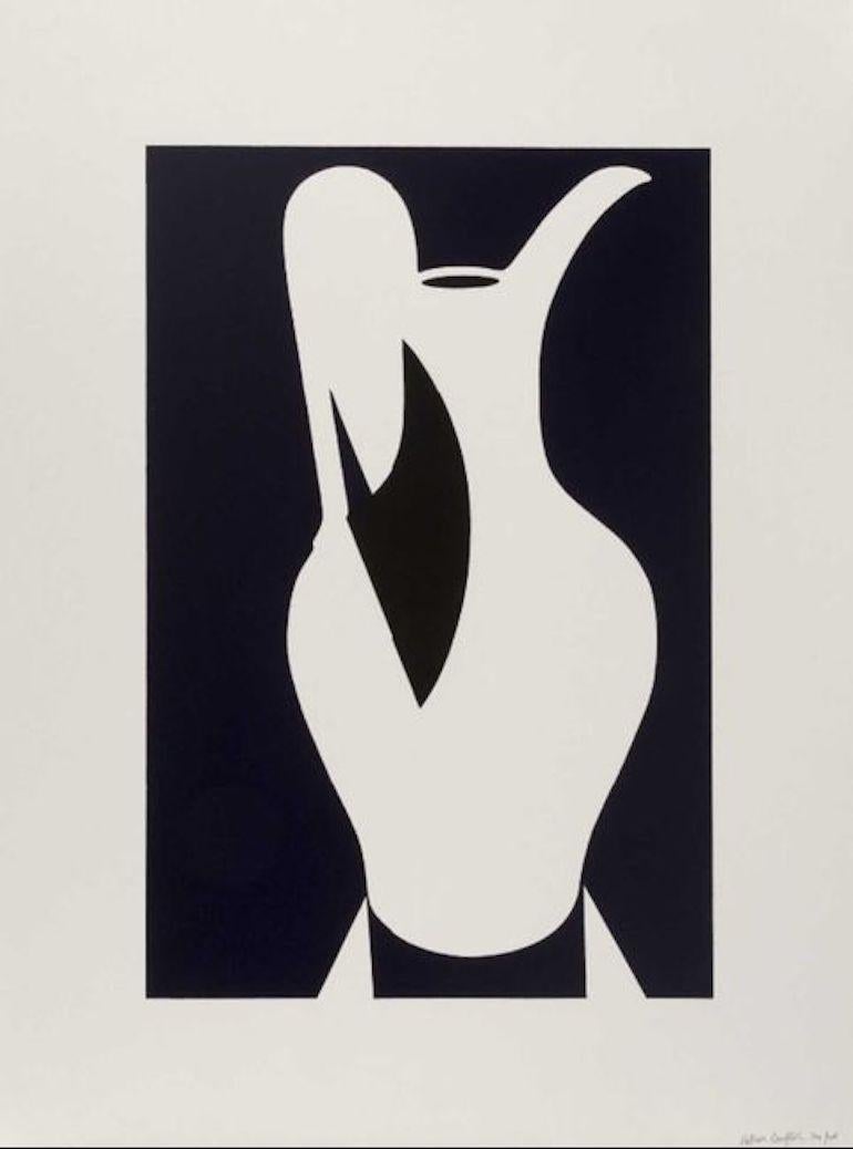 Patrick Caulfield Still-Life Print - Large White Jug