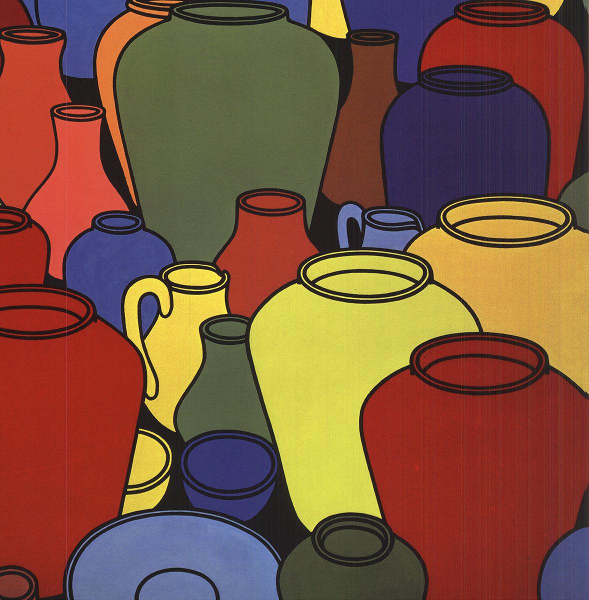 Patrick Caulfield „Pottery“ 2000- Offset-Lithographie im Angebot 3