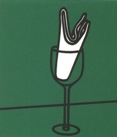 Son mouchoir me flattait sur le Rhin - 20th Century, Patrick Caulfield, Print