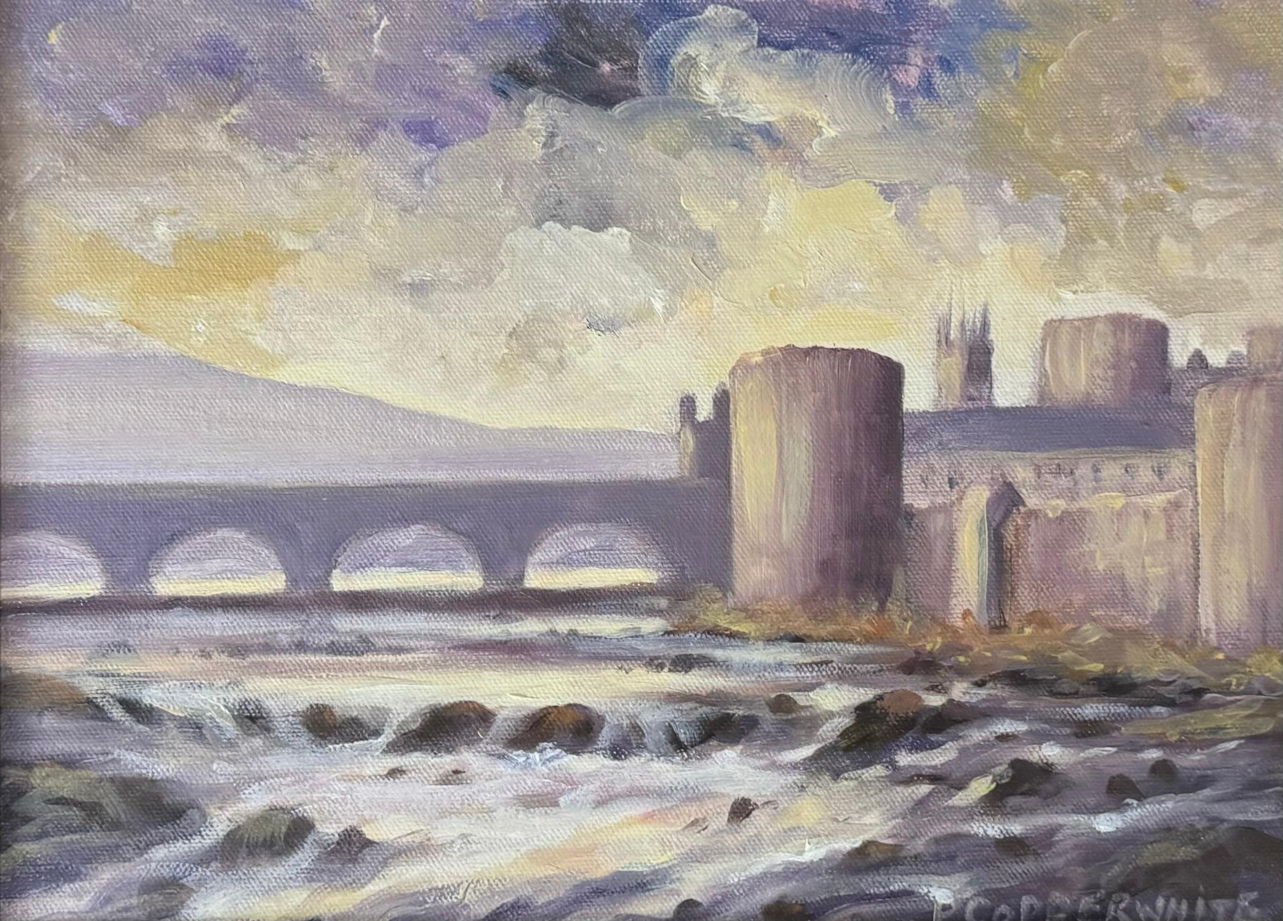 King John’s Castle - Painting by Patrick Copperwhite