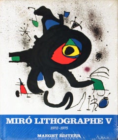 1975 After Patrick Cramer 'Miro 1972-1975. Volume 5, Lithographs V (French)' 