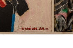 Patrick Danion, Peinture, Acrylique sur papier, France, 1989