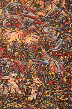 Patrick Danion, Painting, Acrylic on Wood, 1987