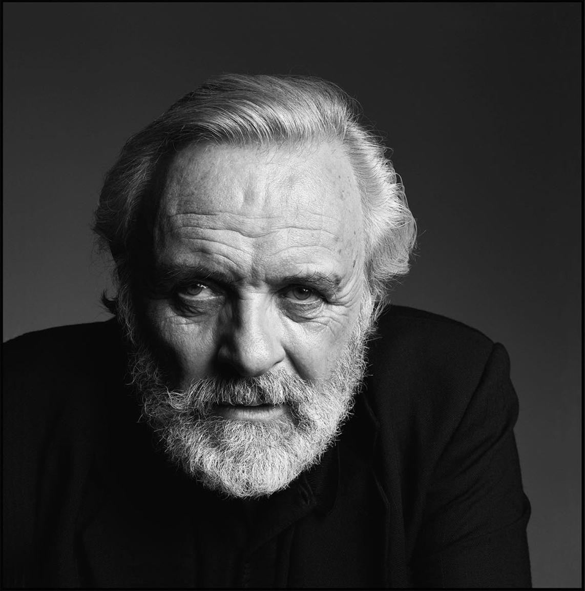 Anthony Hopkins, 1998 - Photograph by Patrick Demarchelier