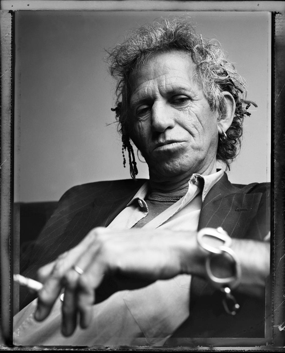 Keith Richards, 2000 - Photograph by Patrick Demarchelier