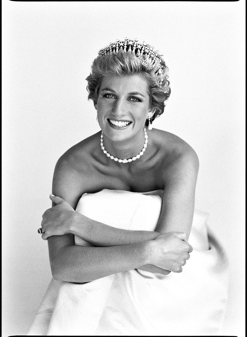 Princess Diana, London, British VOGUE, 1990 - Photograph by Patrick Demarchelier