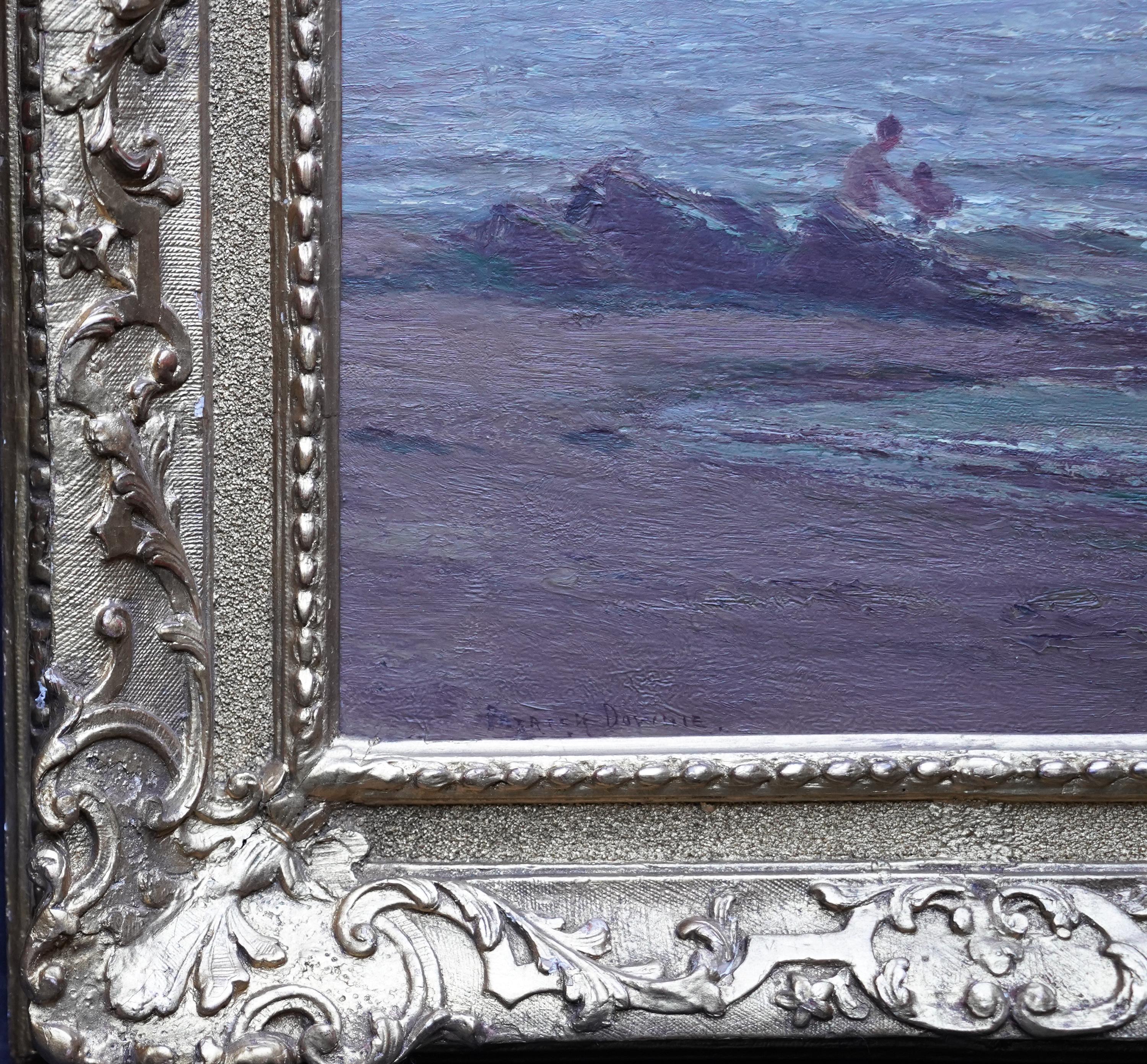 Sommer Afternoon Firth of Clyde - British Exh figurative Meereslandschaft, Ölgemälde im Angebot 7