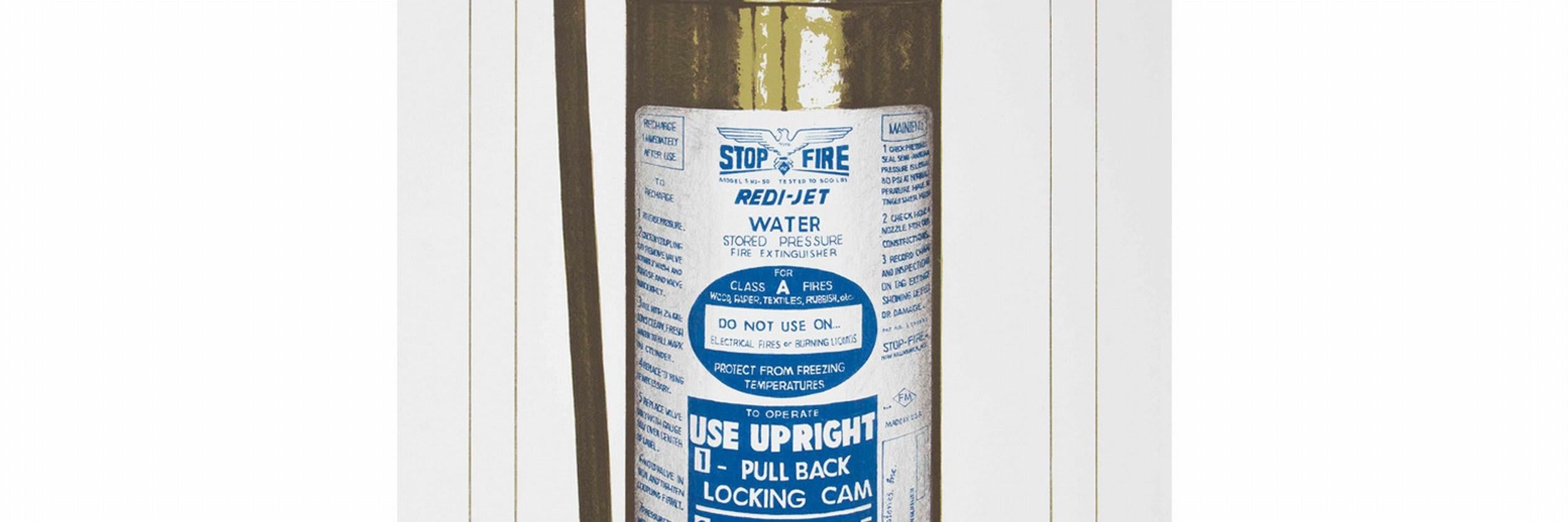 Study for Fire Extinguisher: Belger Warehouse Building (26% OFF LIST PRICE) For Sale 1