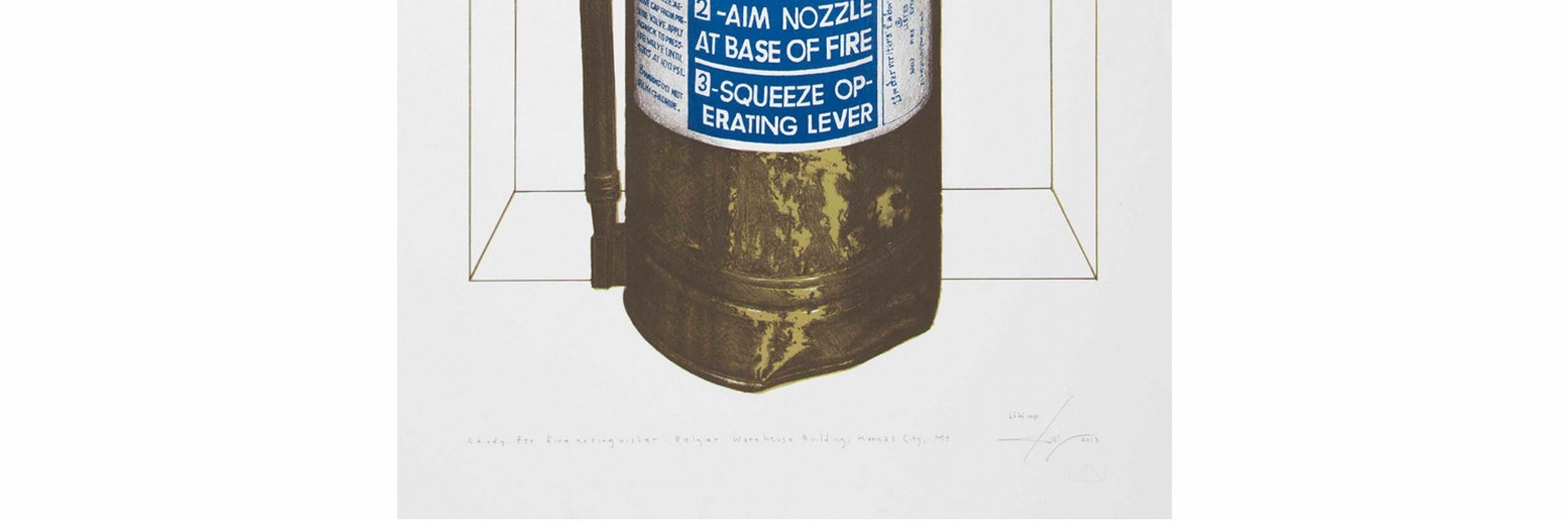Study for Fire Extinguisher: Belger Warehouse Building (26% OFF LIST PRICE) For Sale 2