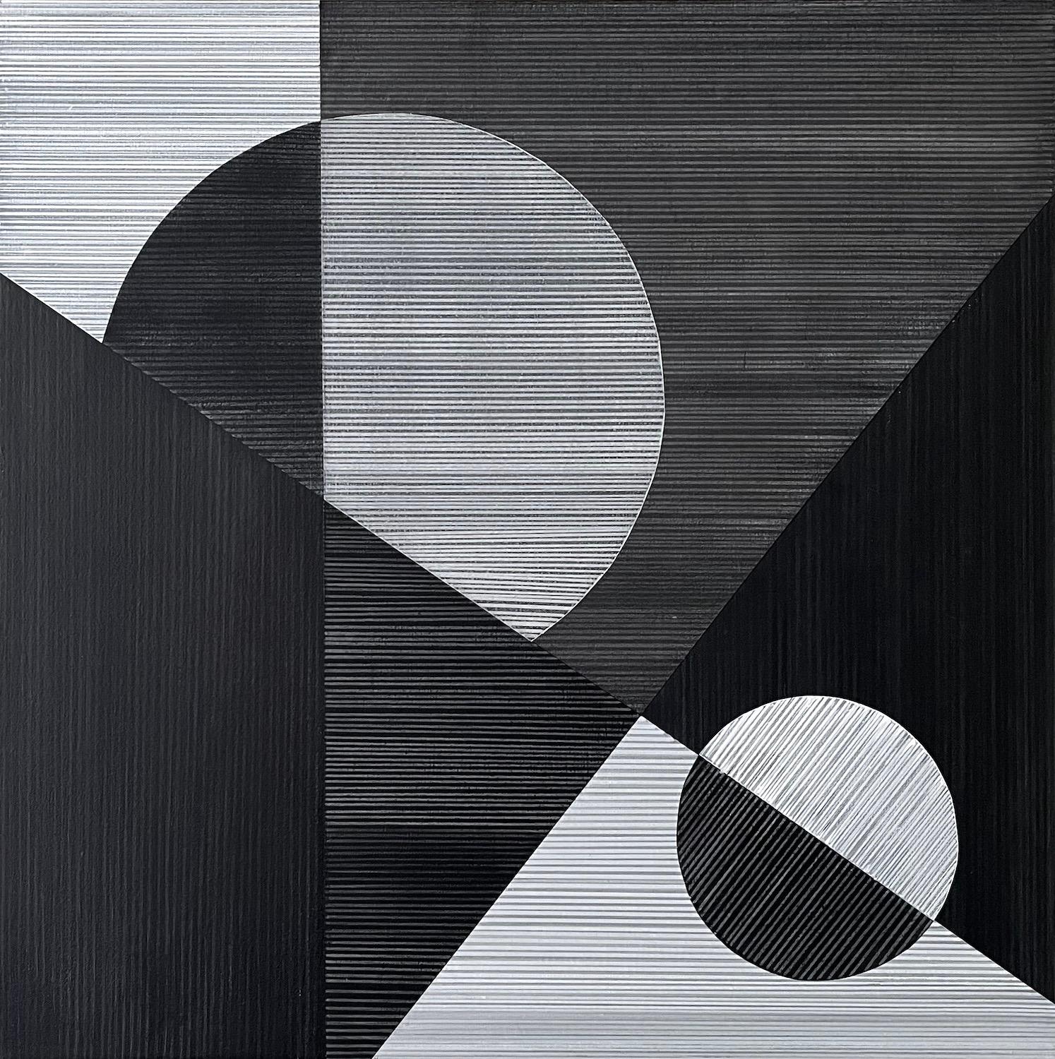 Patrick Duffy Landscape Painting - Heavy Metals, Abstract Painting