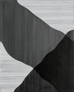 Warped Fabric, Abstraktes Gemälde