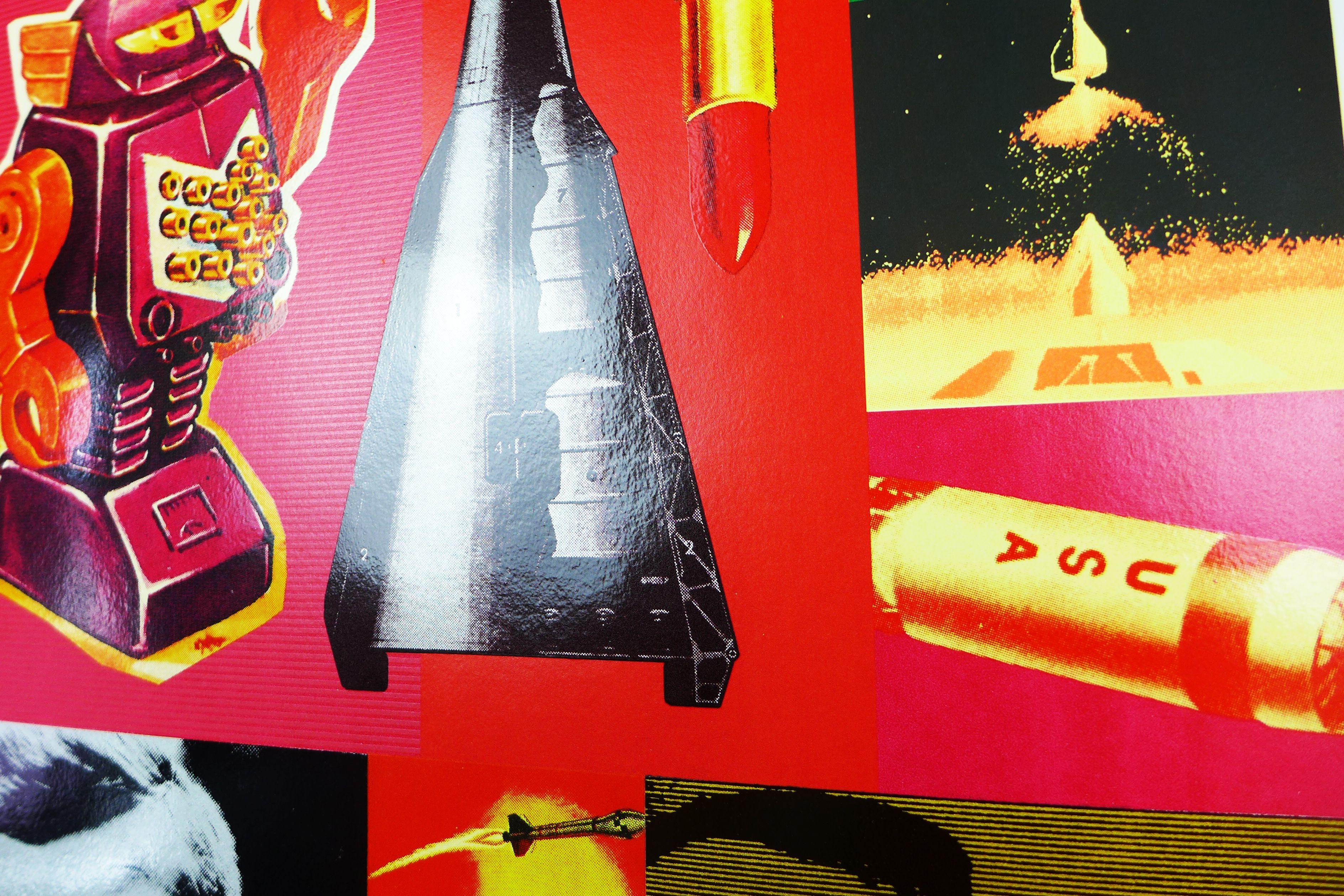 Americana Part 1, œuvre imprimée à la main, paravent - Pop Art Print par Patrick Edgeley