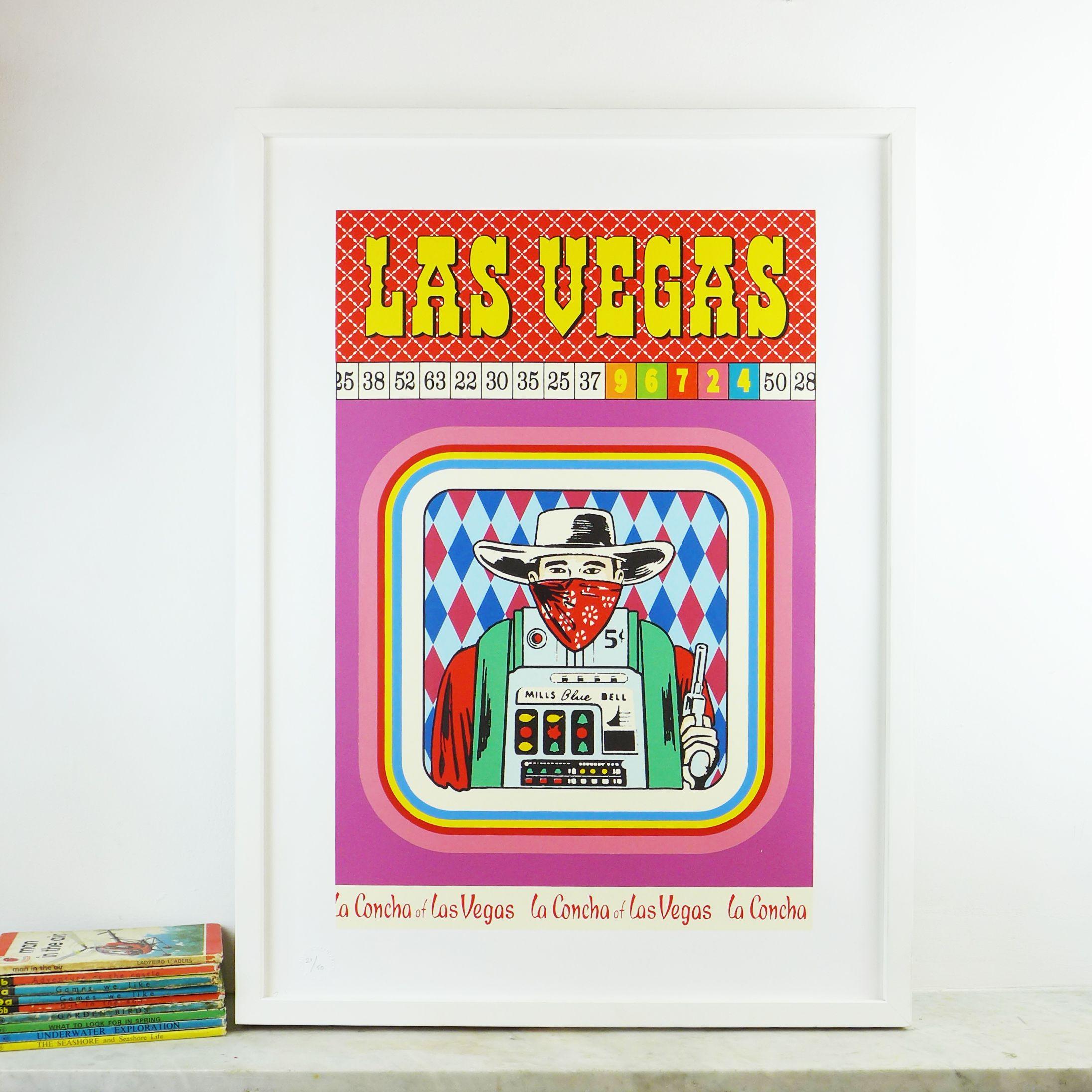 Las Vegas, Hand Printed Work, Screen For Sale 4