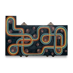 "Superior (Grandes Lagos)", Óleo sobre panel, 2023