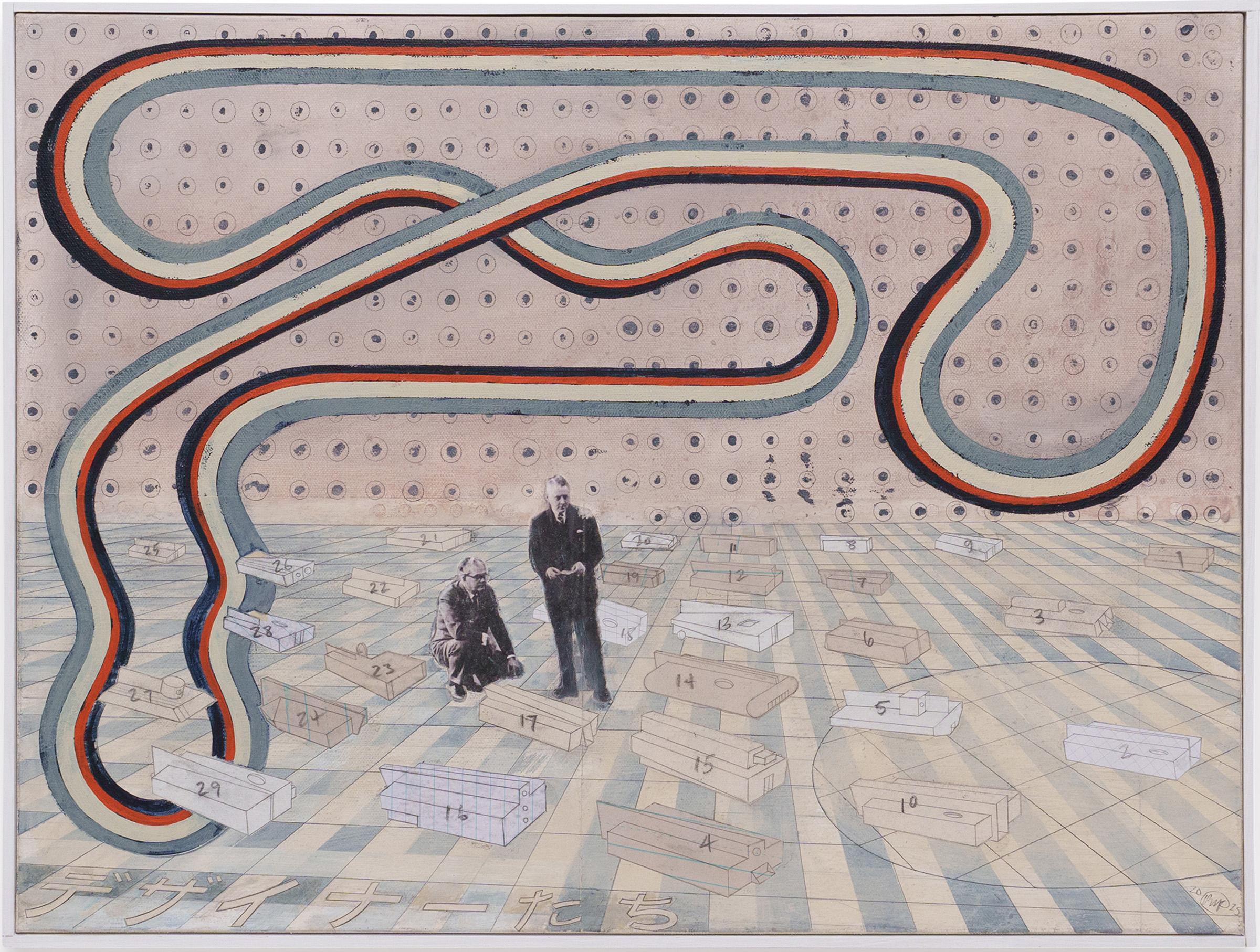 "The Designers" Mixed-Media Collage