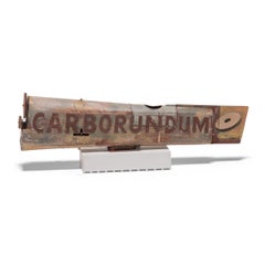 "Carborundum Car, " Mixed-Media Sculpture, 2018