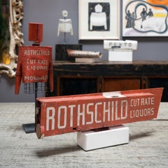 "Cut-Rate Liquor Car, " Mixed-Media Sculpture
