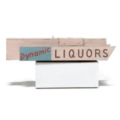 "Dynamic Car, " Mixed-Media Sculpture