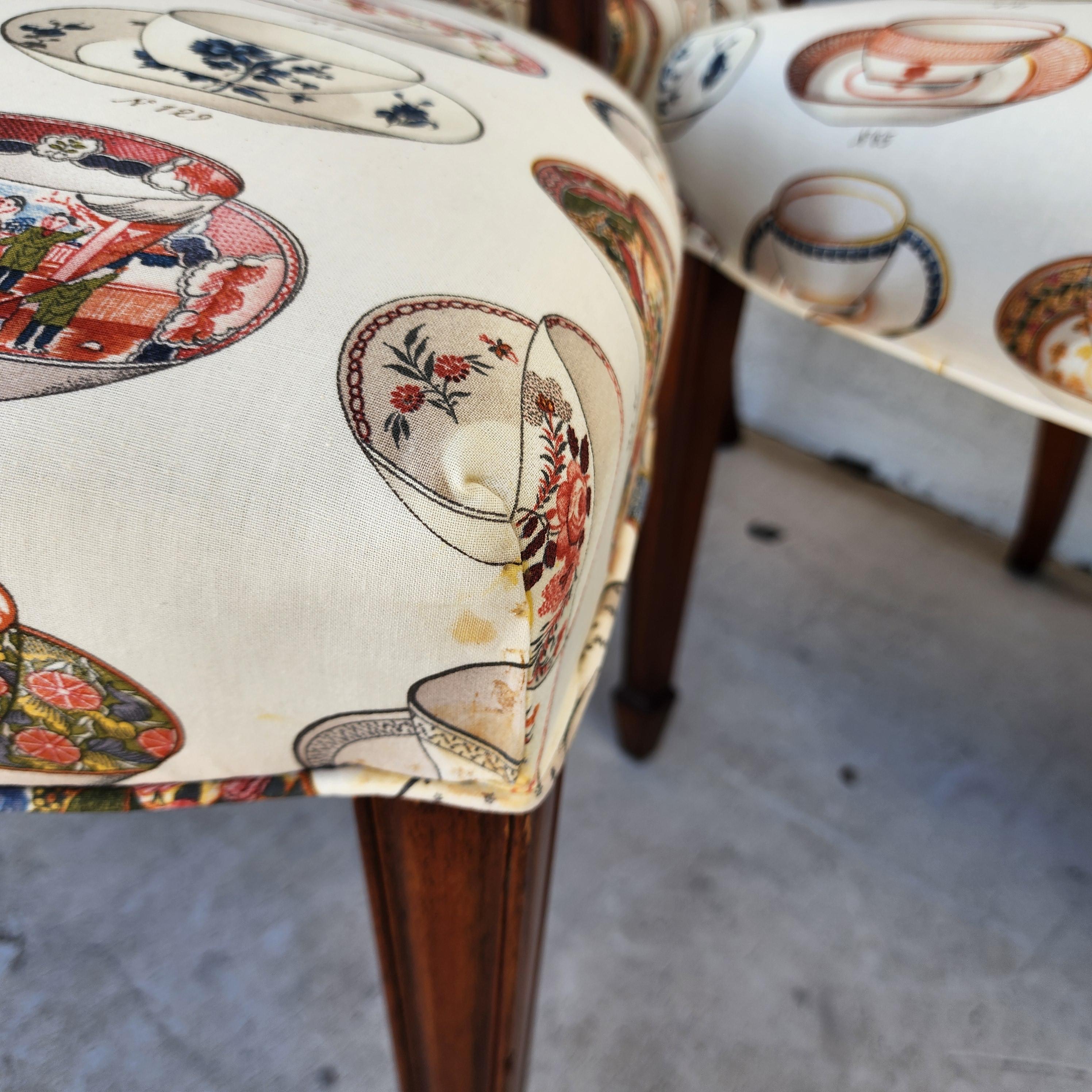 Patrick Frey Georgian Sweetheart Dining Chairs 12