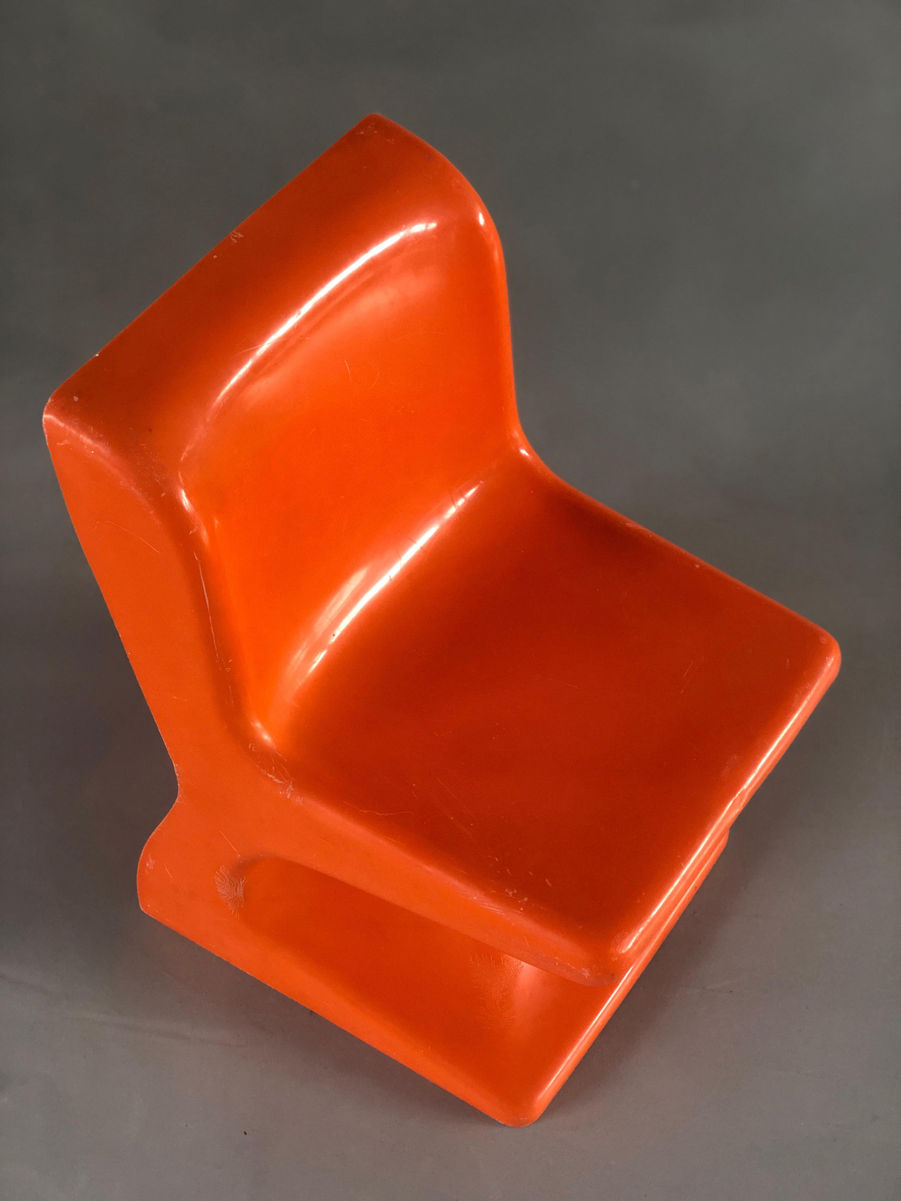 Patrick Gingembre - child chair Space Age 70’s manufactured by S.e.l.a.p. France For Sale 5