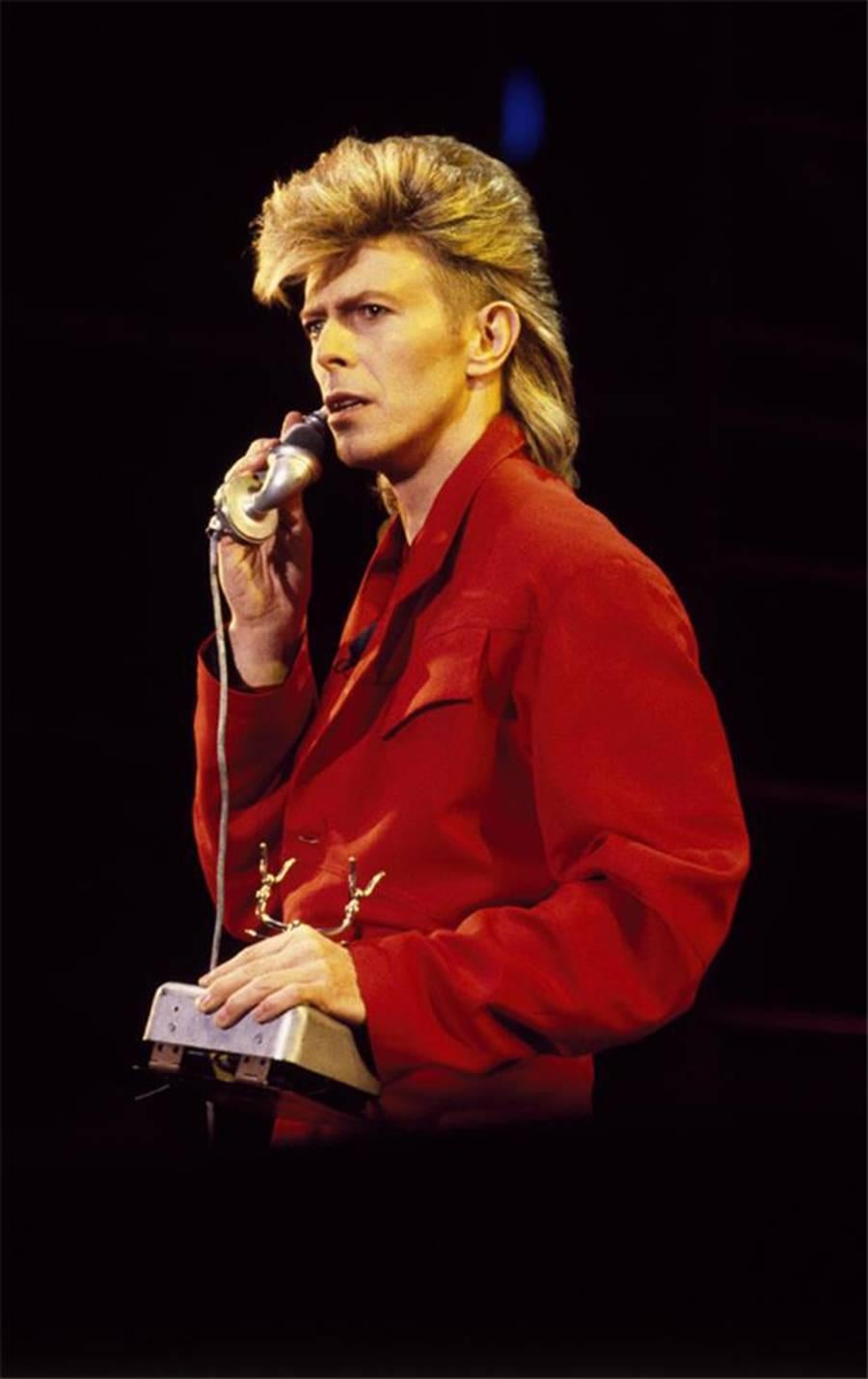 Color Photograph Patrick Harbron - David Bowie,  1987