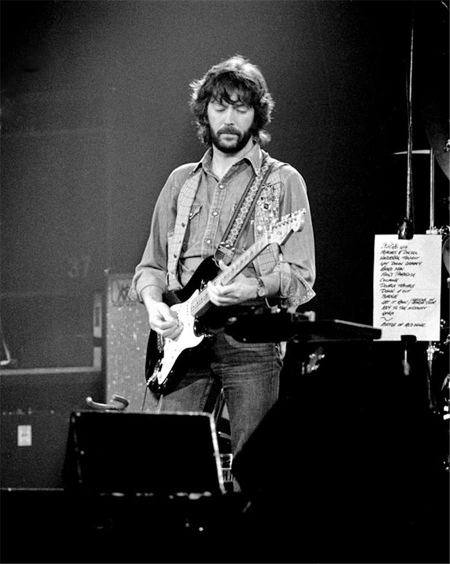 Black and White Photograph Patrick Harbron - Eric Clapton, Toronto, Canada, 1978