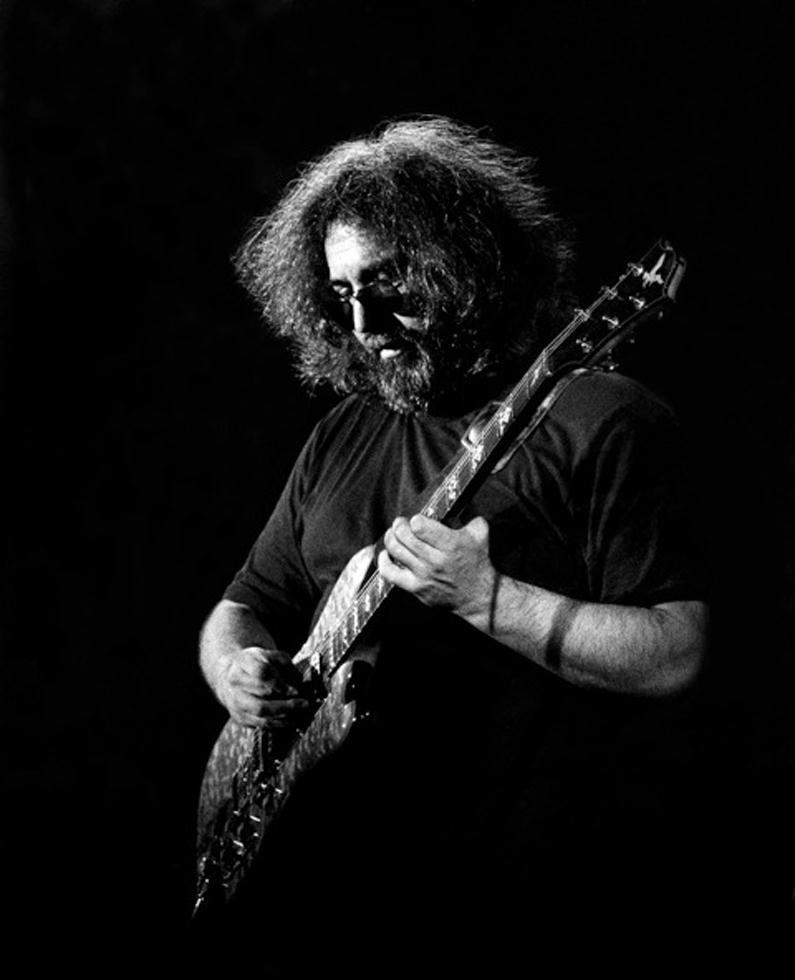 Patrick Harbron Portrait Photograph - Jerry Garcia, Grateful Dead, 1977