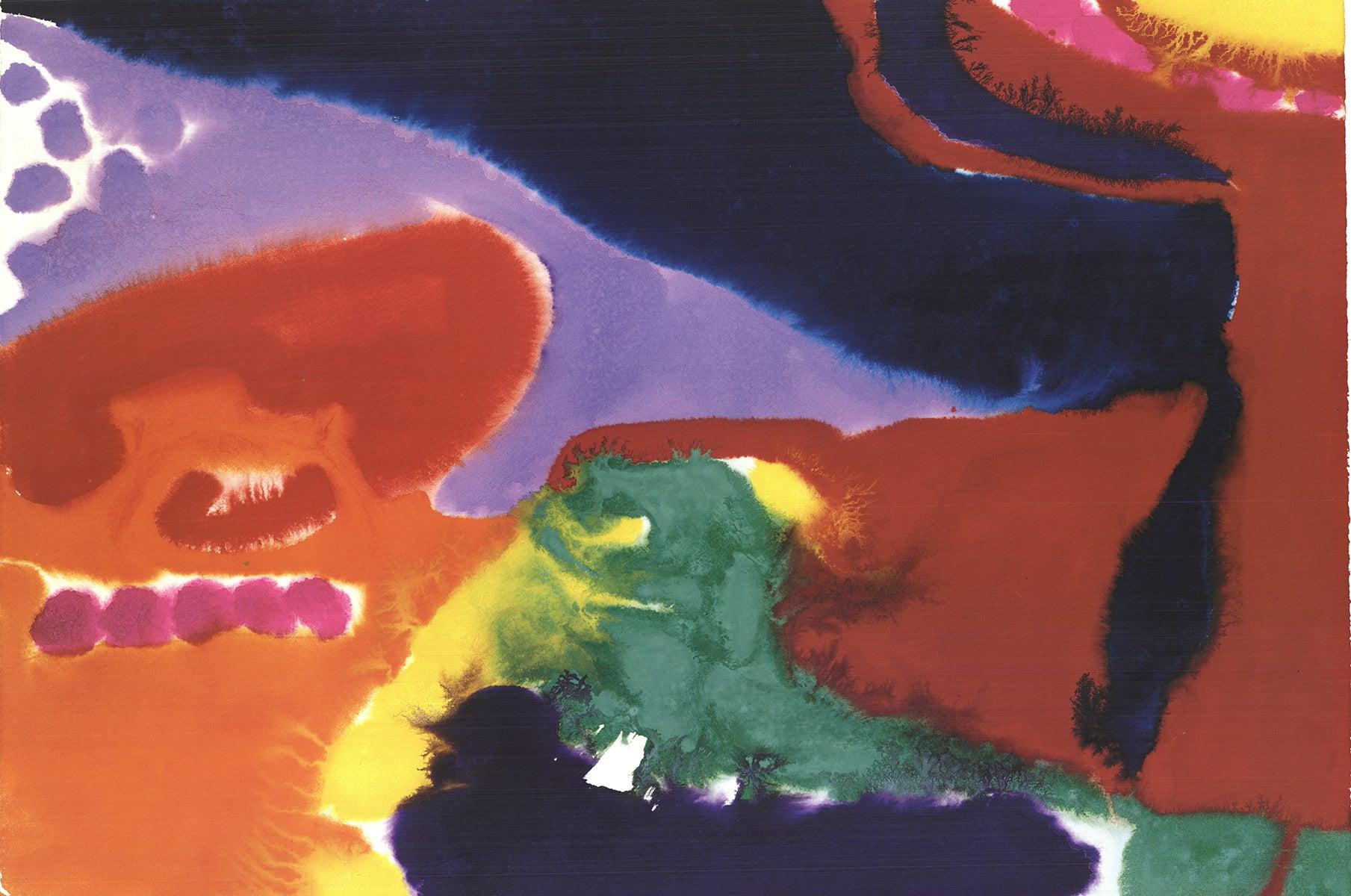 Patrick Heron 'Waddington Galleries' 1988- Offset Lithograph 1