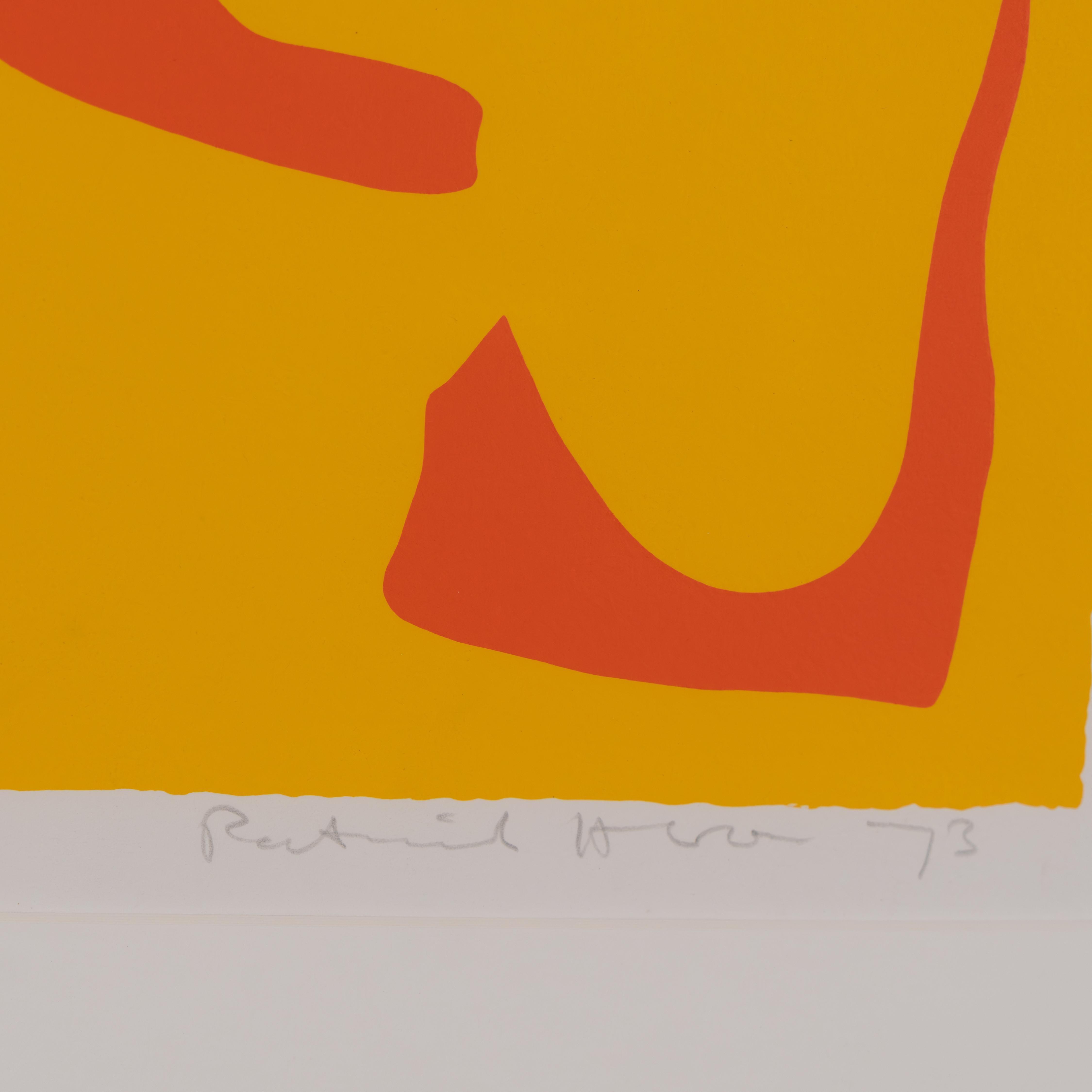 Patrick Heron - Kleines Gelb, Januar im Angebot 1
