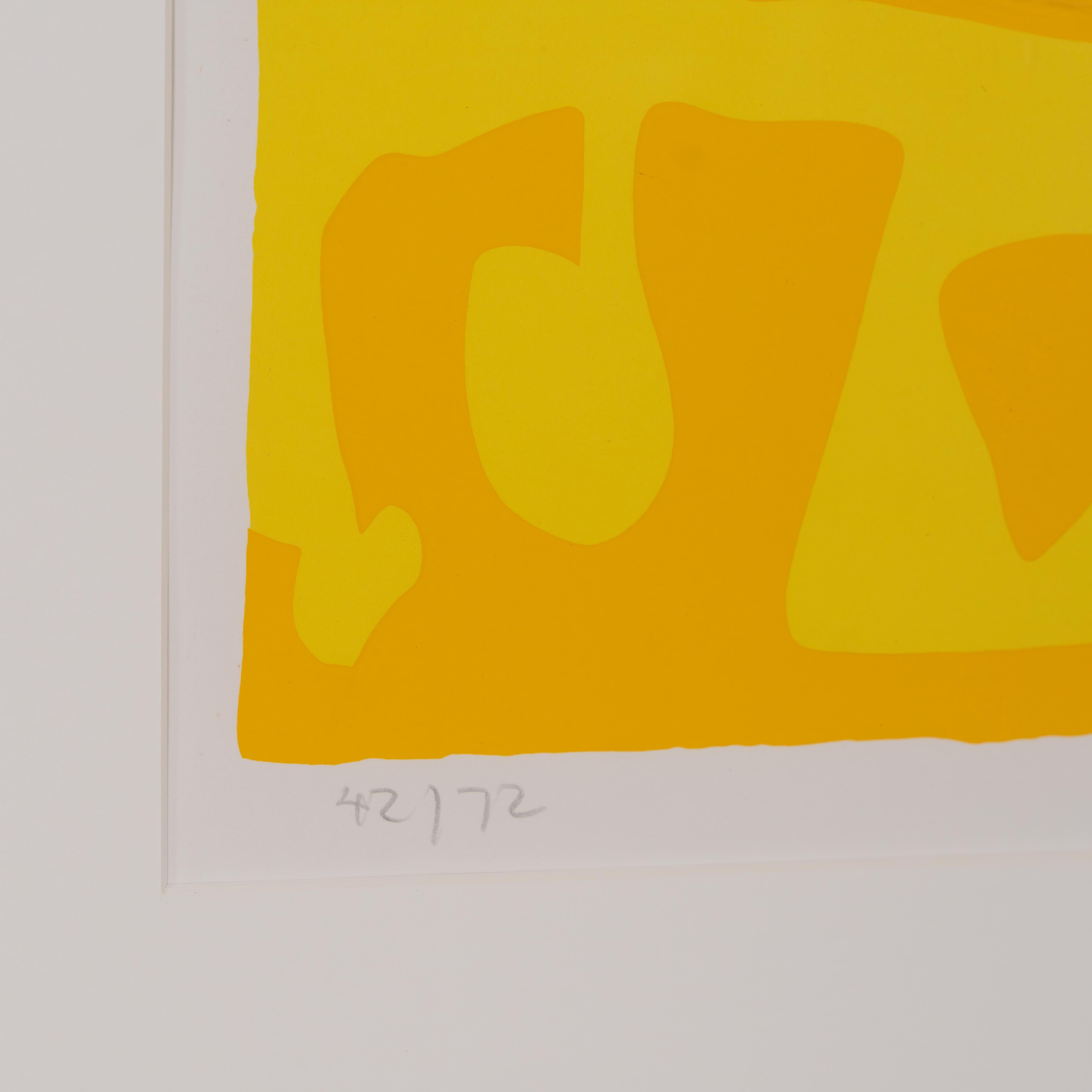 Patrick Heron - Kleines Gelb, Januar im Angebot 2