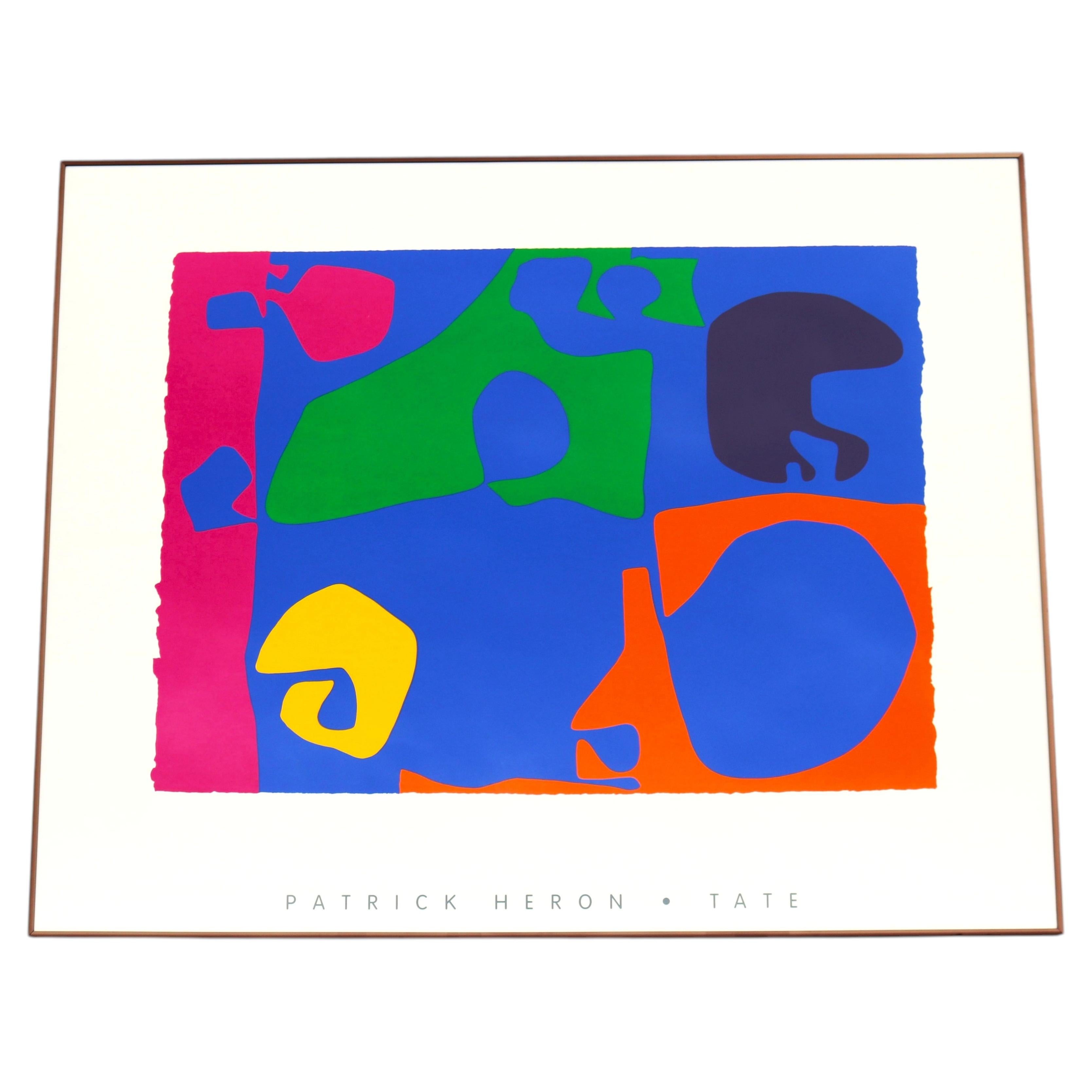 Patrick Heron "January 1973 : 14" Abstract Screenprint Artwork by Tate Gallery For Sale